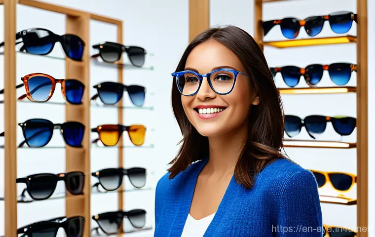 안과 진료 실비 청구 - **Annual Eye Health Check-Up**
    Inside a clean, modern optometry clinic with a soothing color pal...